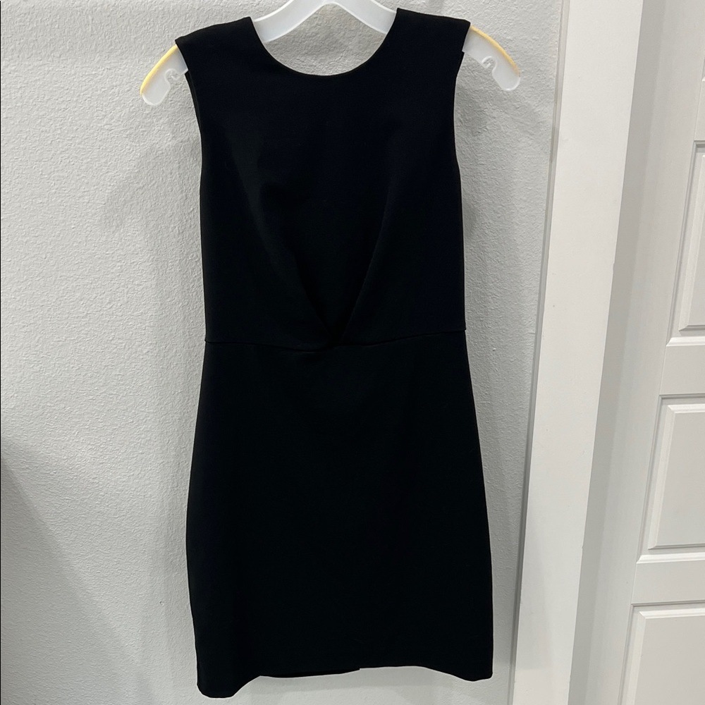 a new day Elegant Black Sleeveless Mini Dress